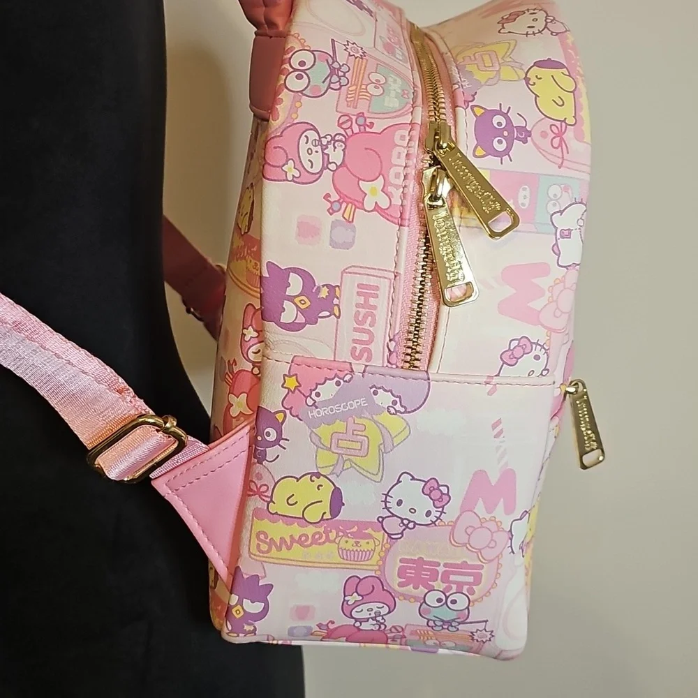 Loungefly Hello Kitty Sanrio Kawaii Backpack - Picture 5 of 12